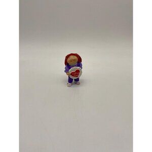 Vintage 1980s Cabbage Patch Kids I Love You Red Head Girl Figurine - Retro Colle